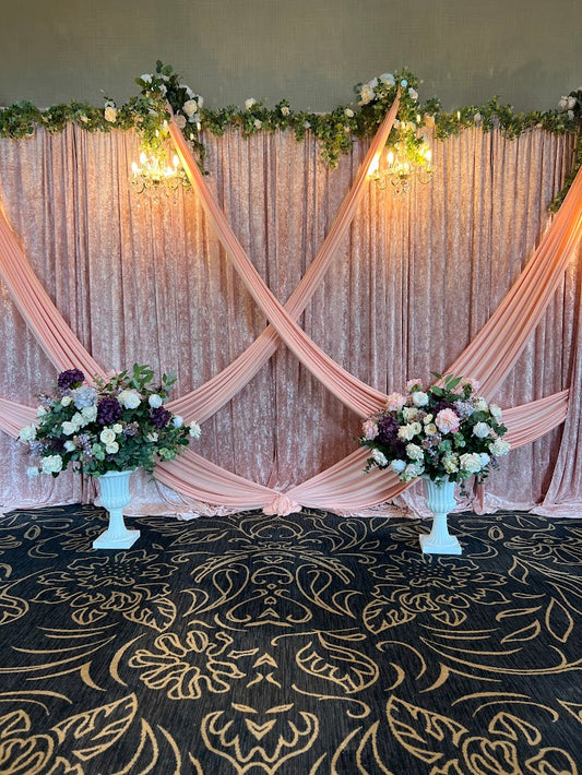 Timeless Floral Urns